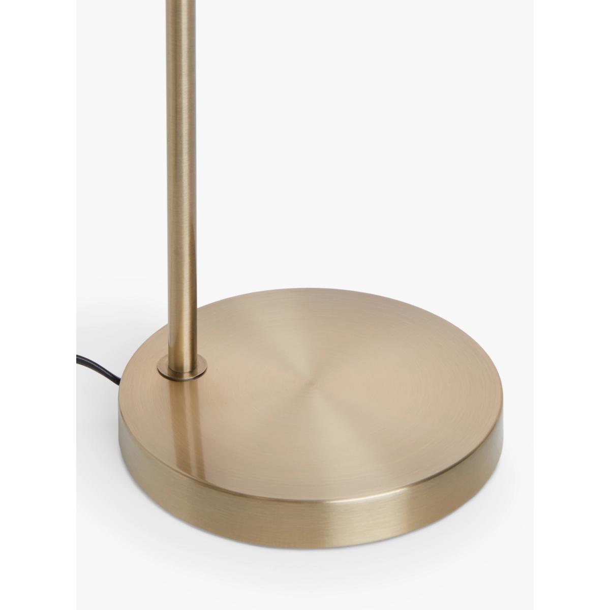 John Lewis Torrin Metal & Glass Table Lamp, Antique Brass – image 6
