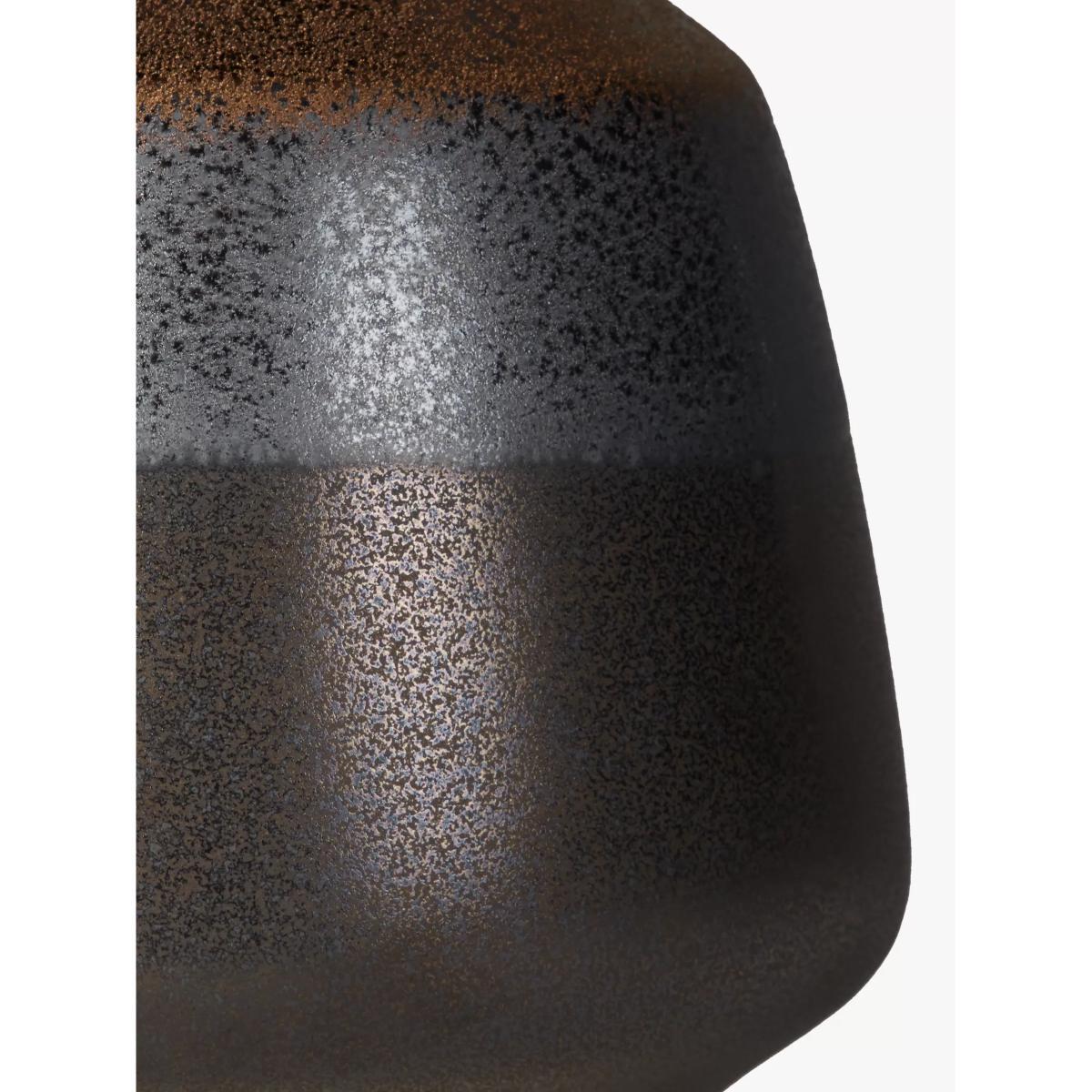 John Lewis & Partners Delaney Metallic Glaze Ceramic Table Lamp, Bronze – image 6