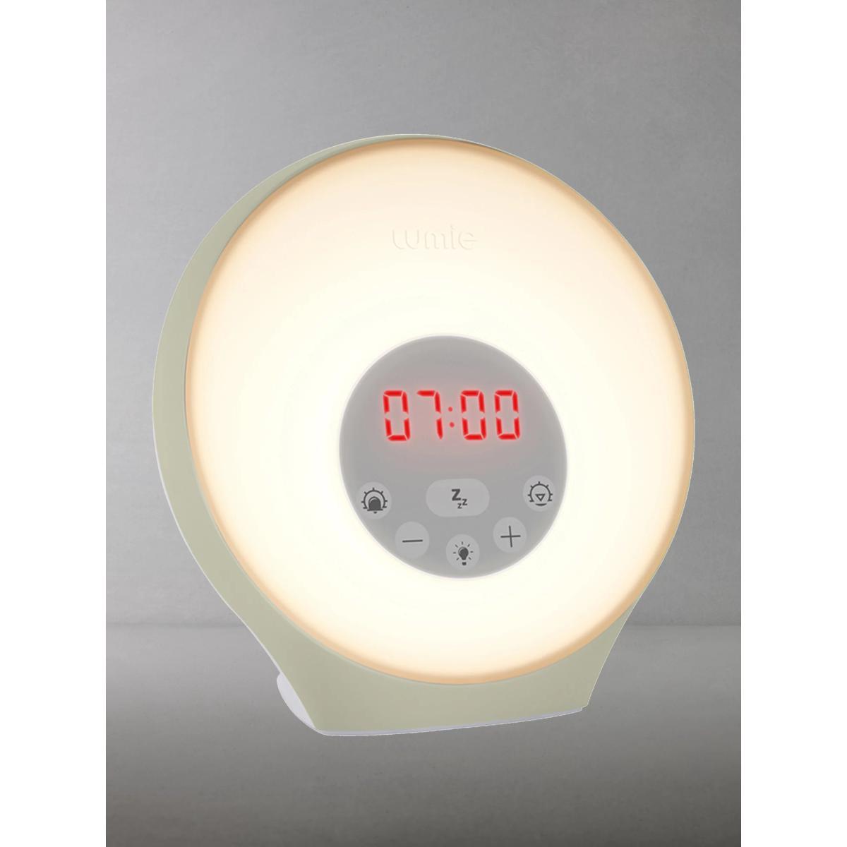 Lumie Sunrise Alarm Wake up to Daylight Table Lamp, White – image 3