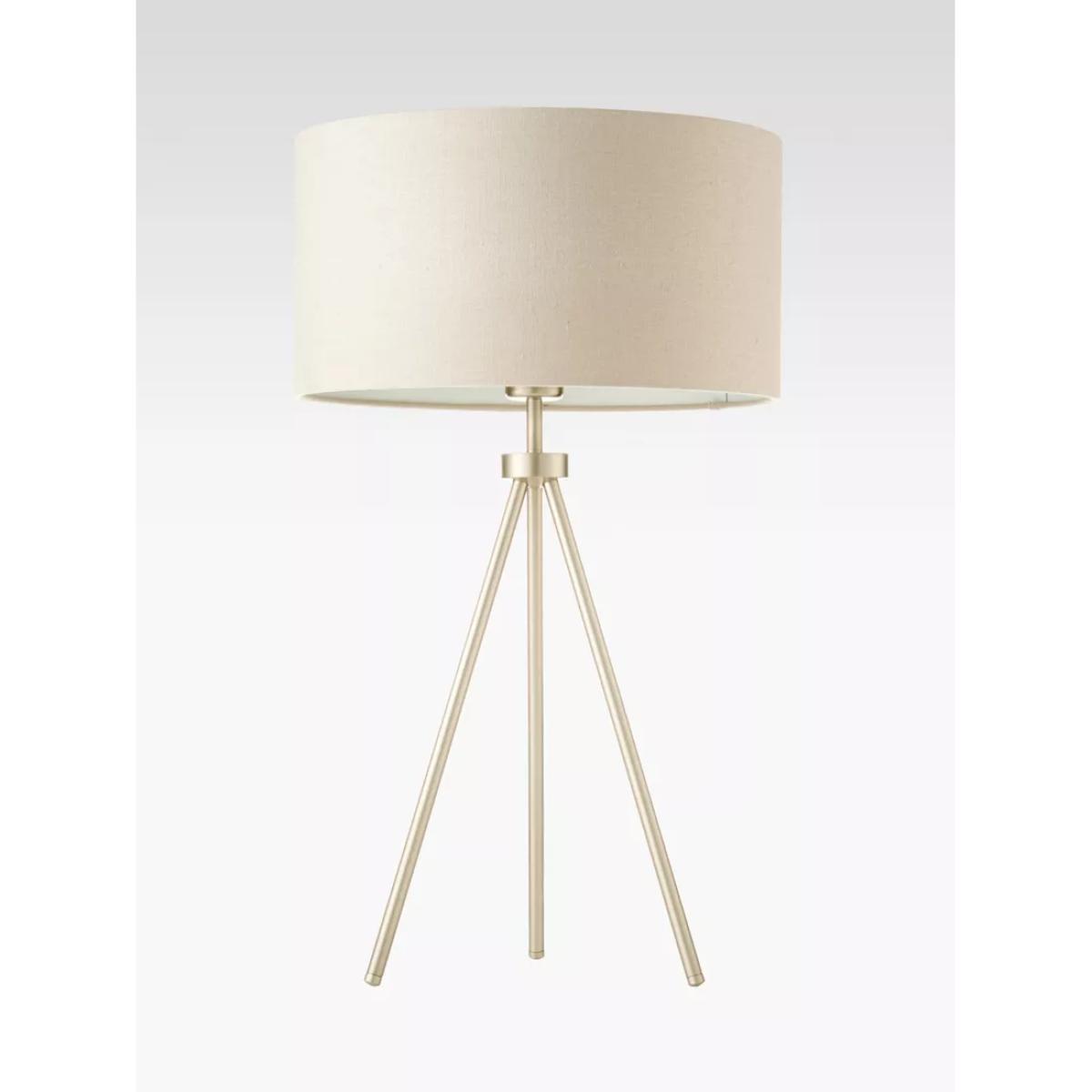 Bay Lighting Jax Tripod Table Lamp, Matt Nickel – image 2