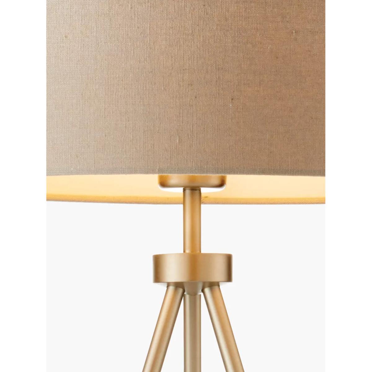 Bay Lighting Jax Tripod Table Lamp, Matt Nickel – image 3