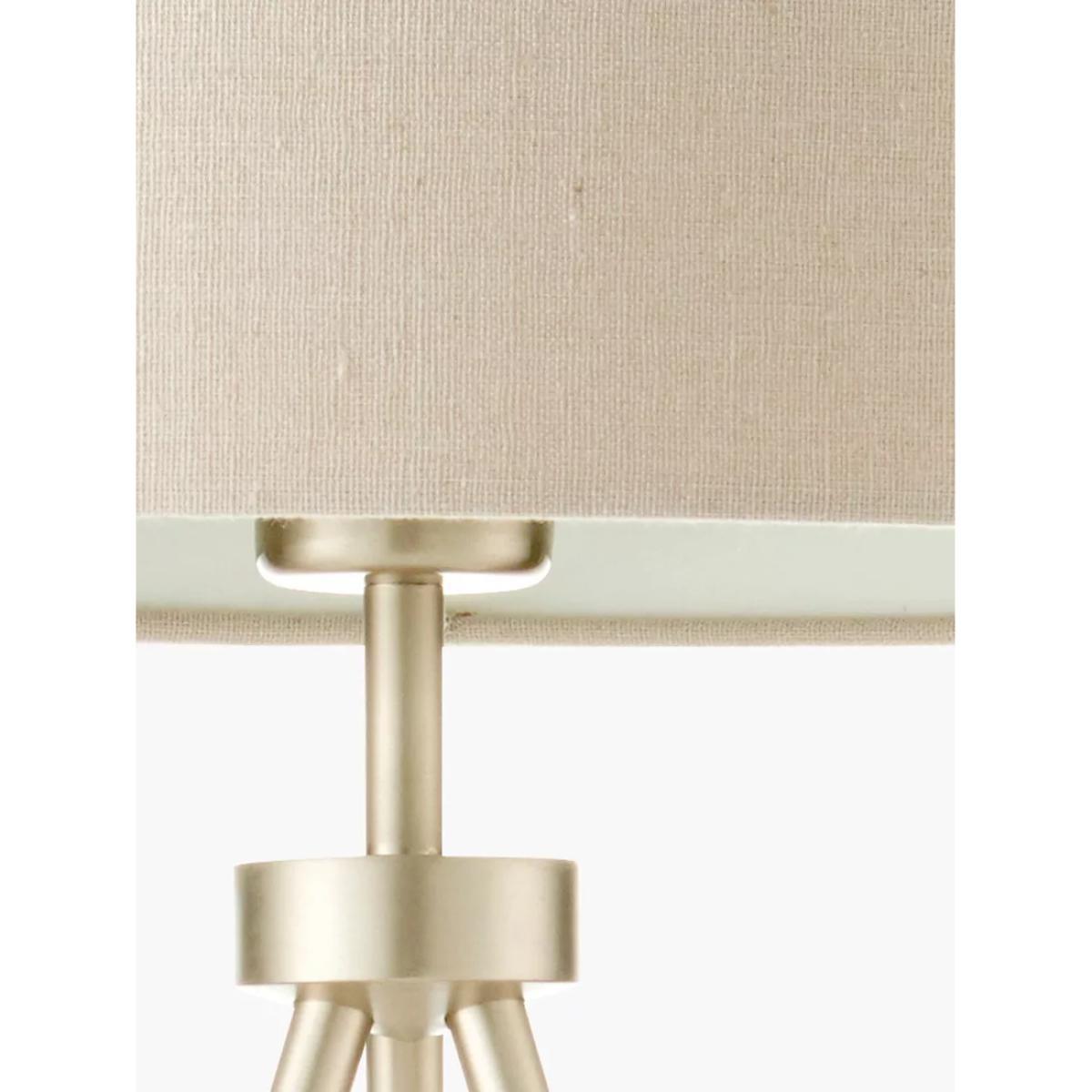 Bay Lighting Jax Tripod Table Lamp, Matt Nickel – image 4