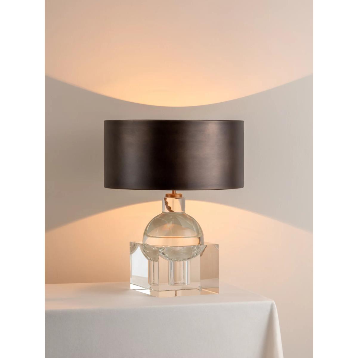 Lights & Lamps x Elle Decoration Edition 1.4 & Edition 1.12 Table Lamp, Clear/Bronze – image 2