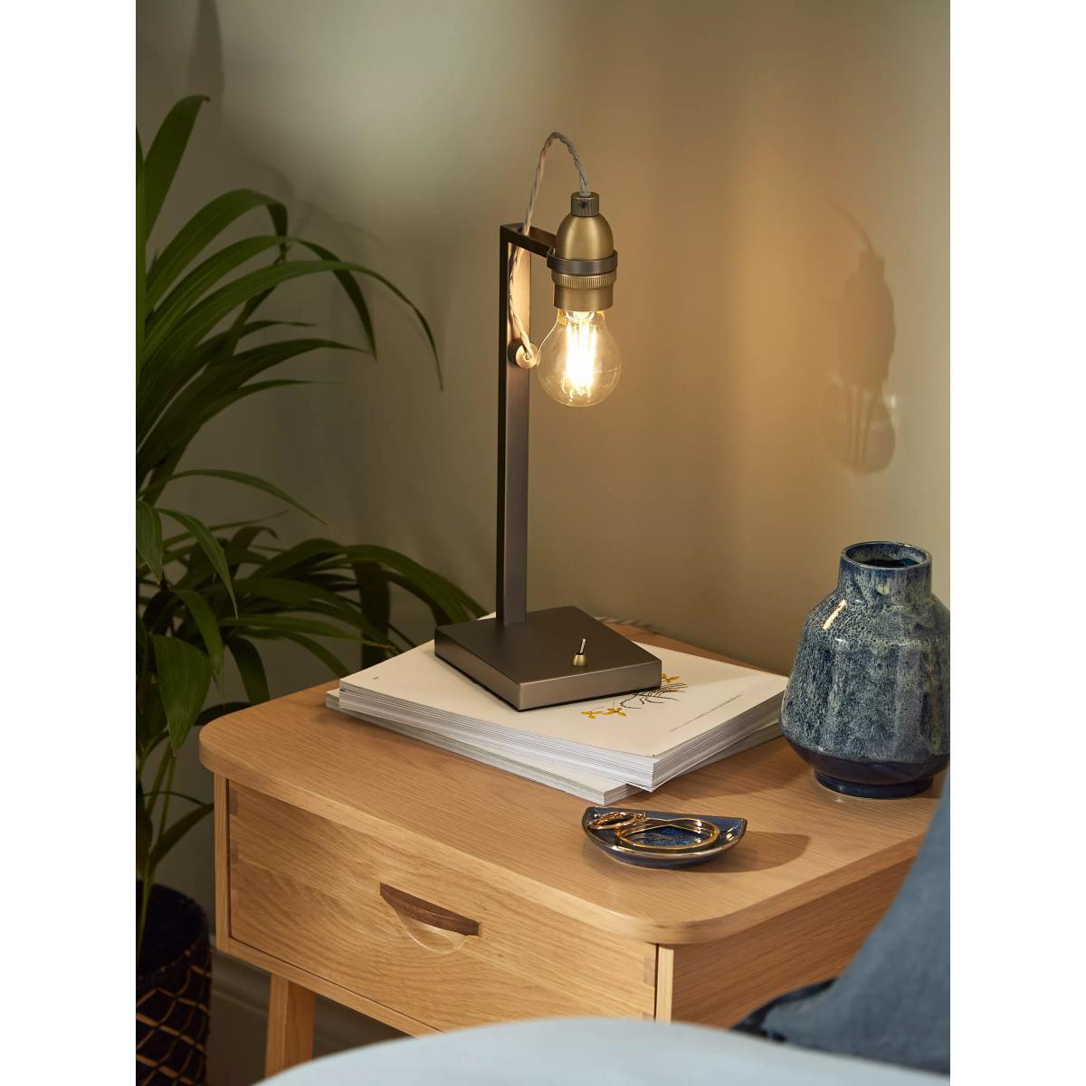 John Lewis & Partners Bistro Desk Lamp, Pewter – image 2