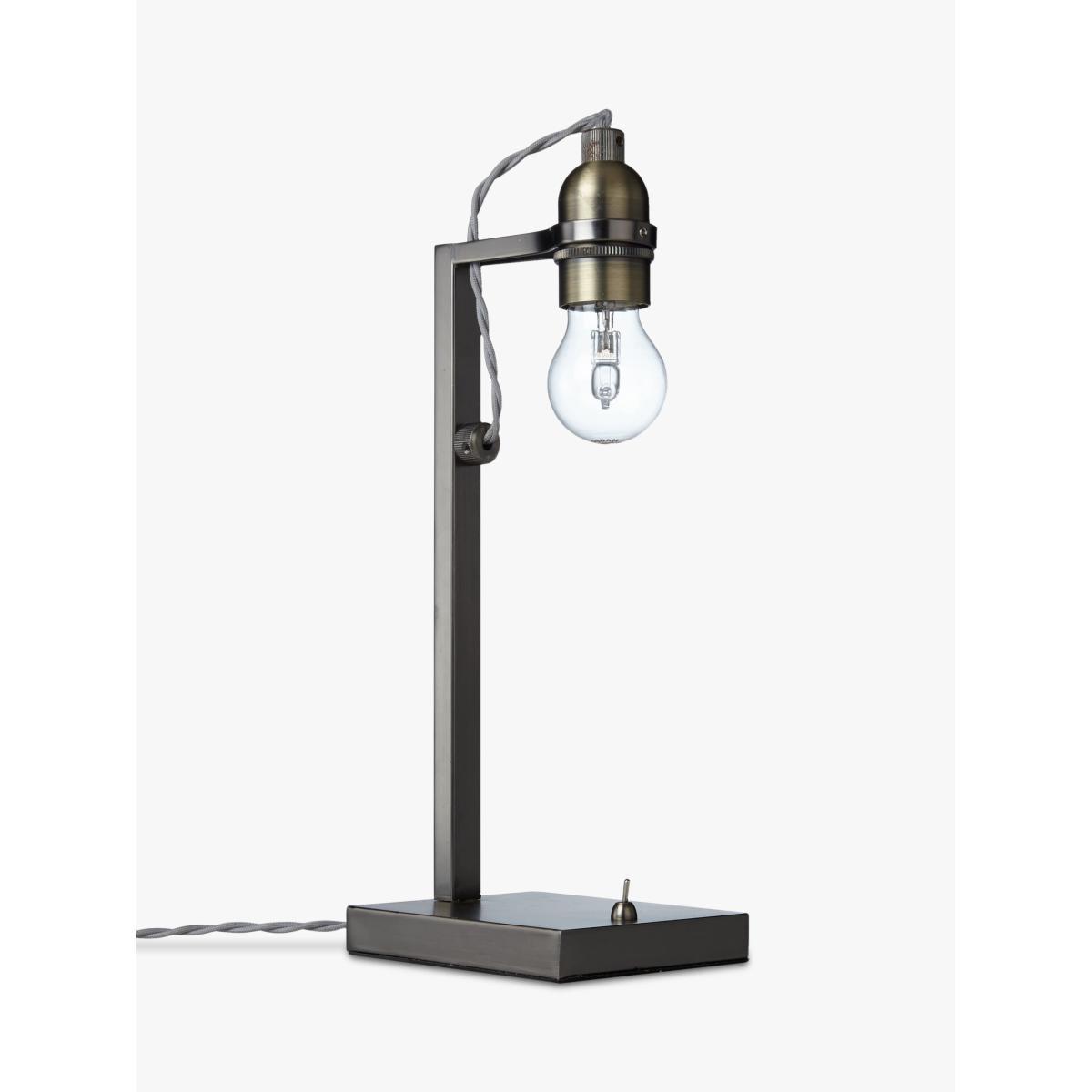 John Lewis & Partners Bistro Desk Lamp, Pewter – image 4