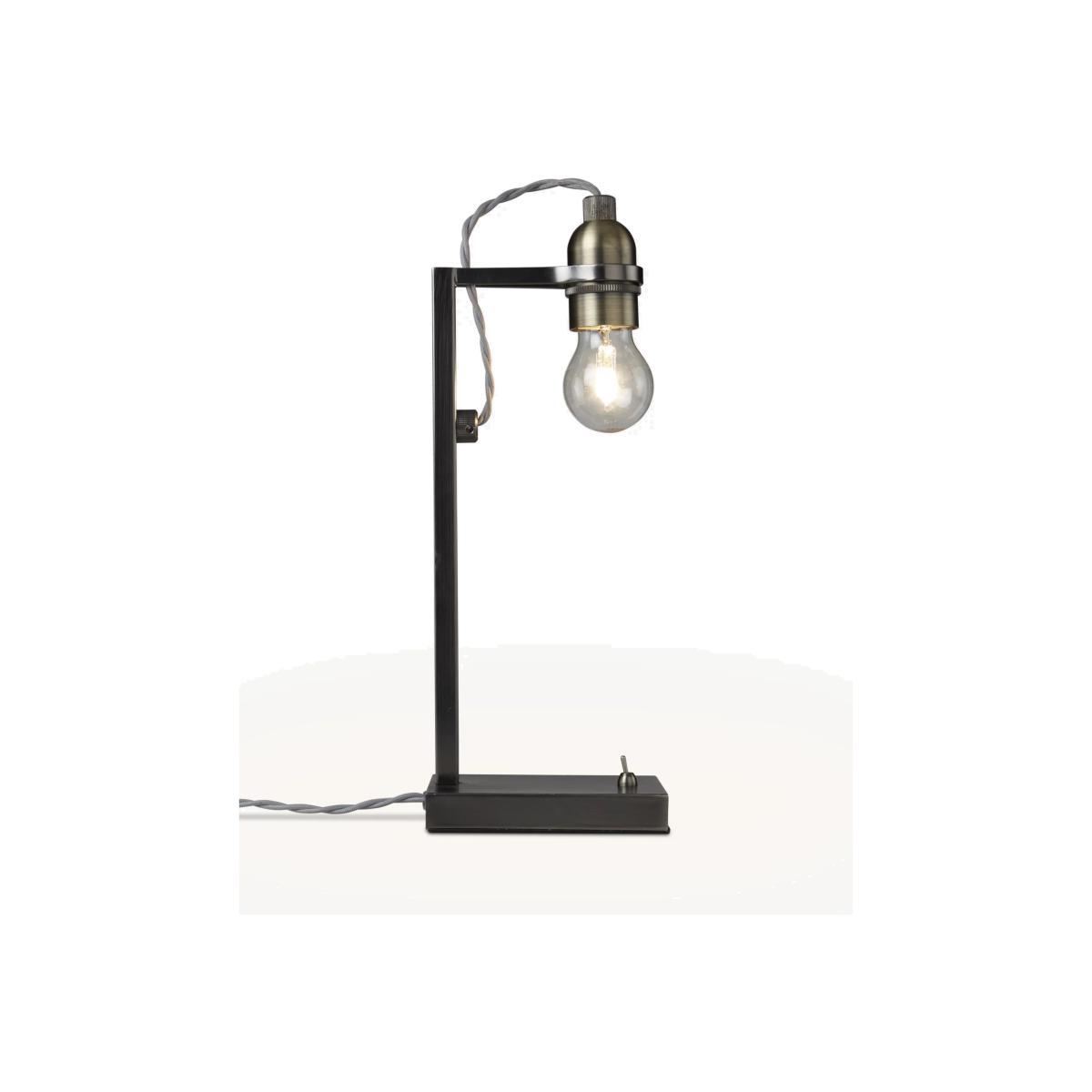 John Lewis & Partners Bistro Desk Lamp, Pewter – image 1