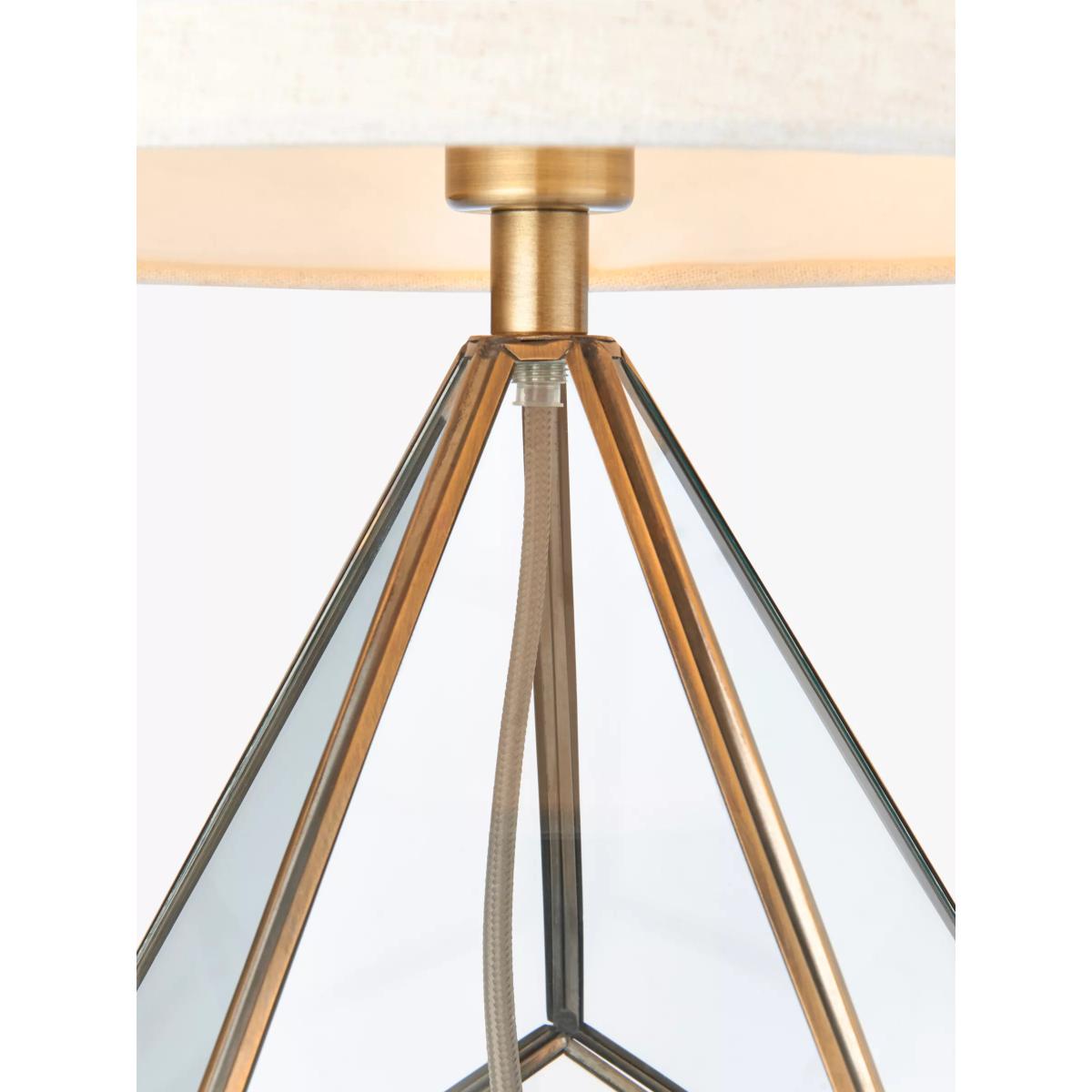 John Lewis Timeless Table Lamp, Brass – image 7