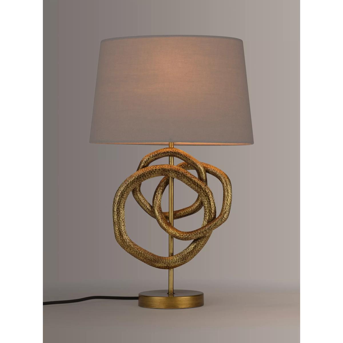 John Lewis & Partners Rings Table Lamp, Gold – image 1