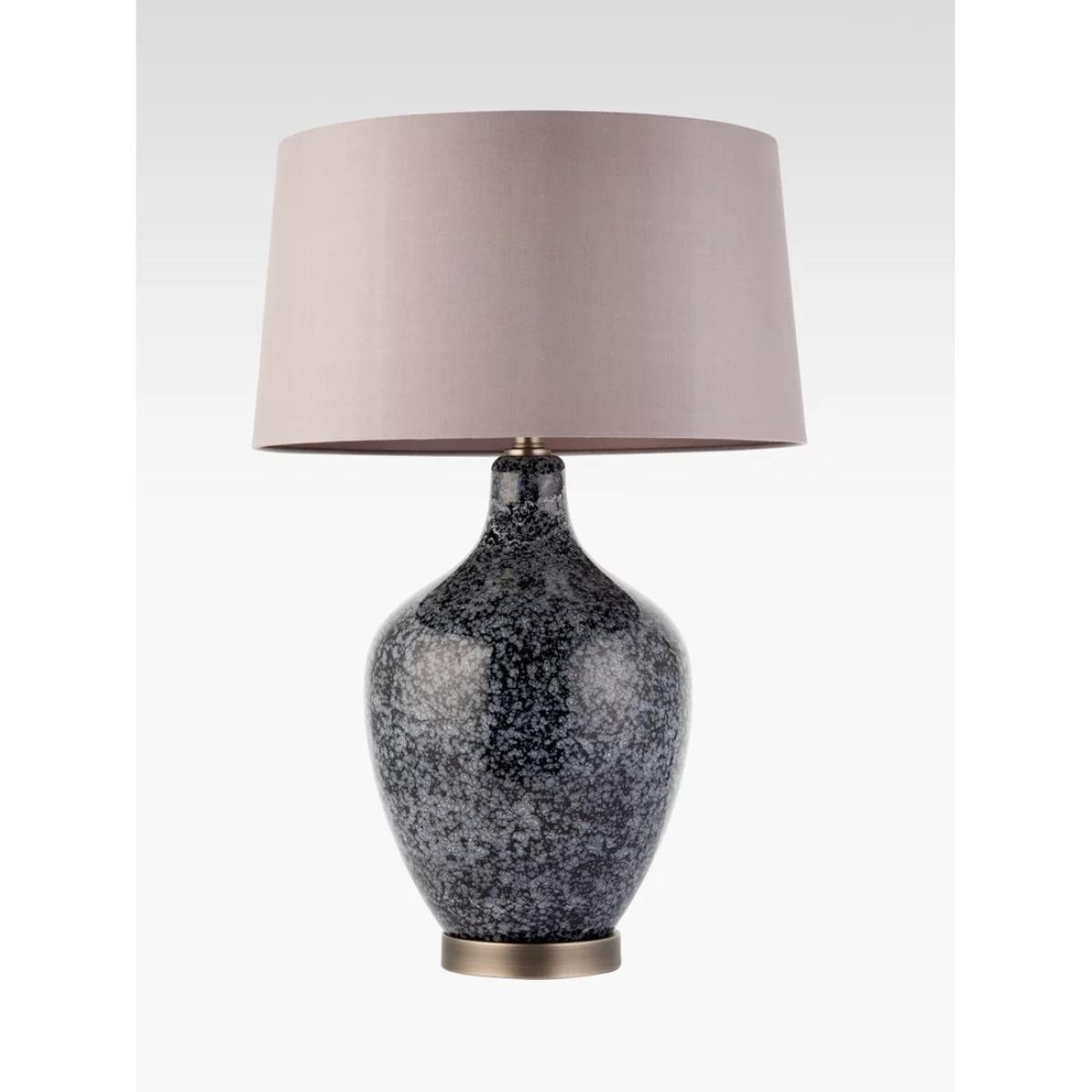 Bay Lighting Esma Glass Table Lamp, Grey – image 2