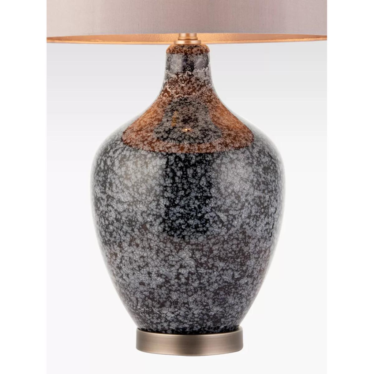 Bay Lighting Esma Glass Table Lamp, Grey – image 3