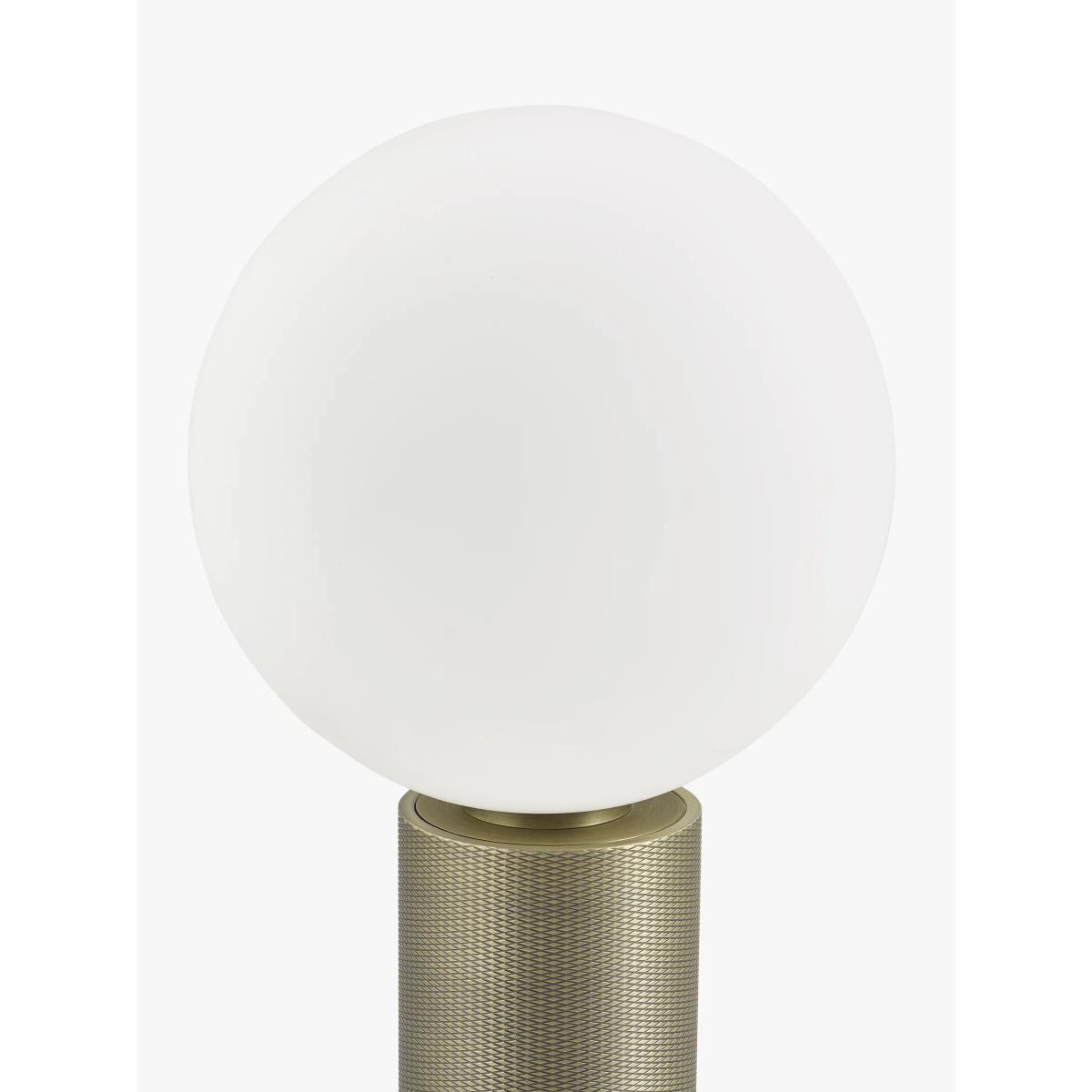 John Lewis Monty Portable LED Table Lamp, Matte Antique Brass – image 2