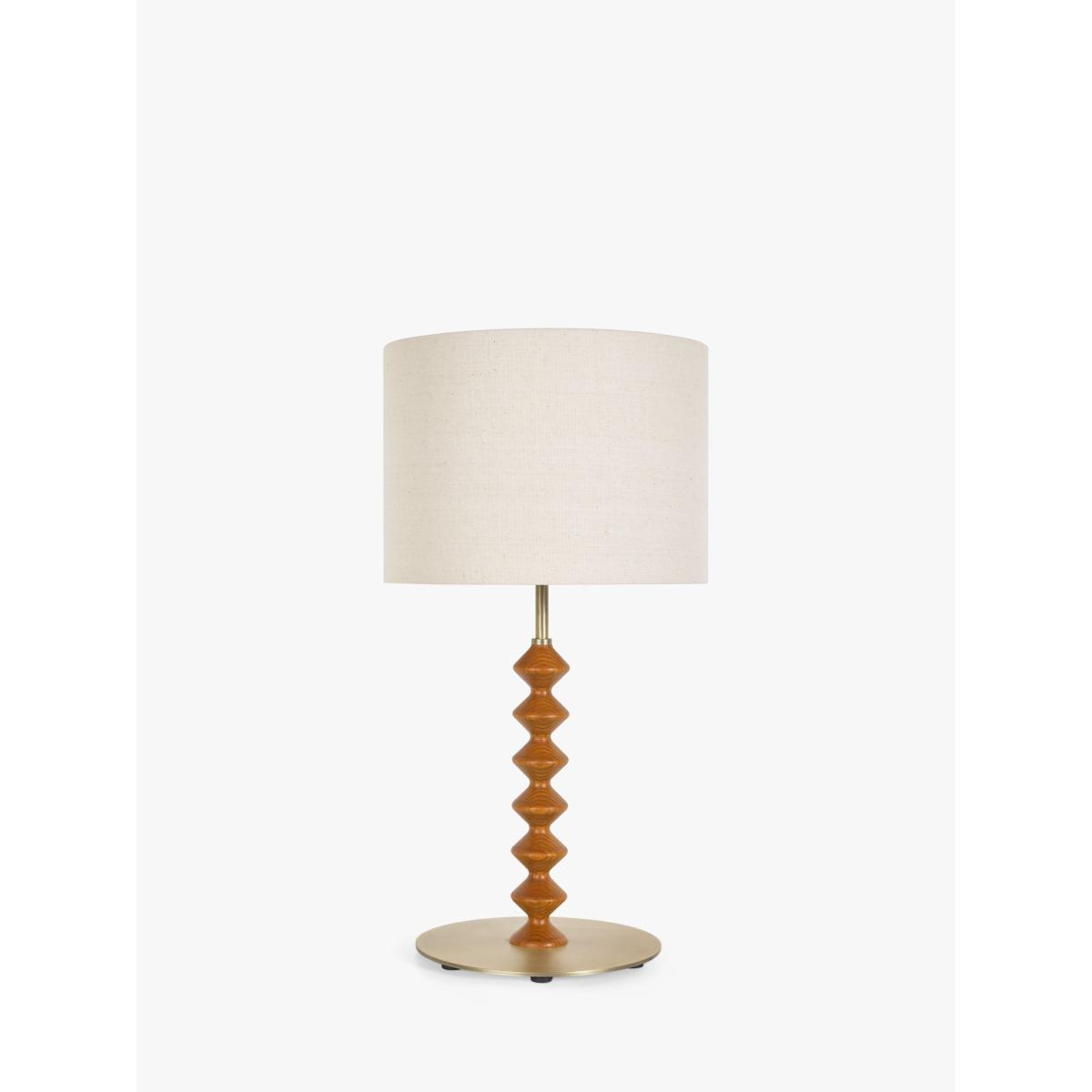 Swoon Franklin Table Lamp, Antique Brass/Walnut Stained Ash – image 2