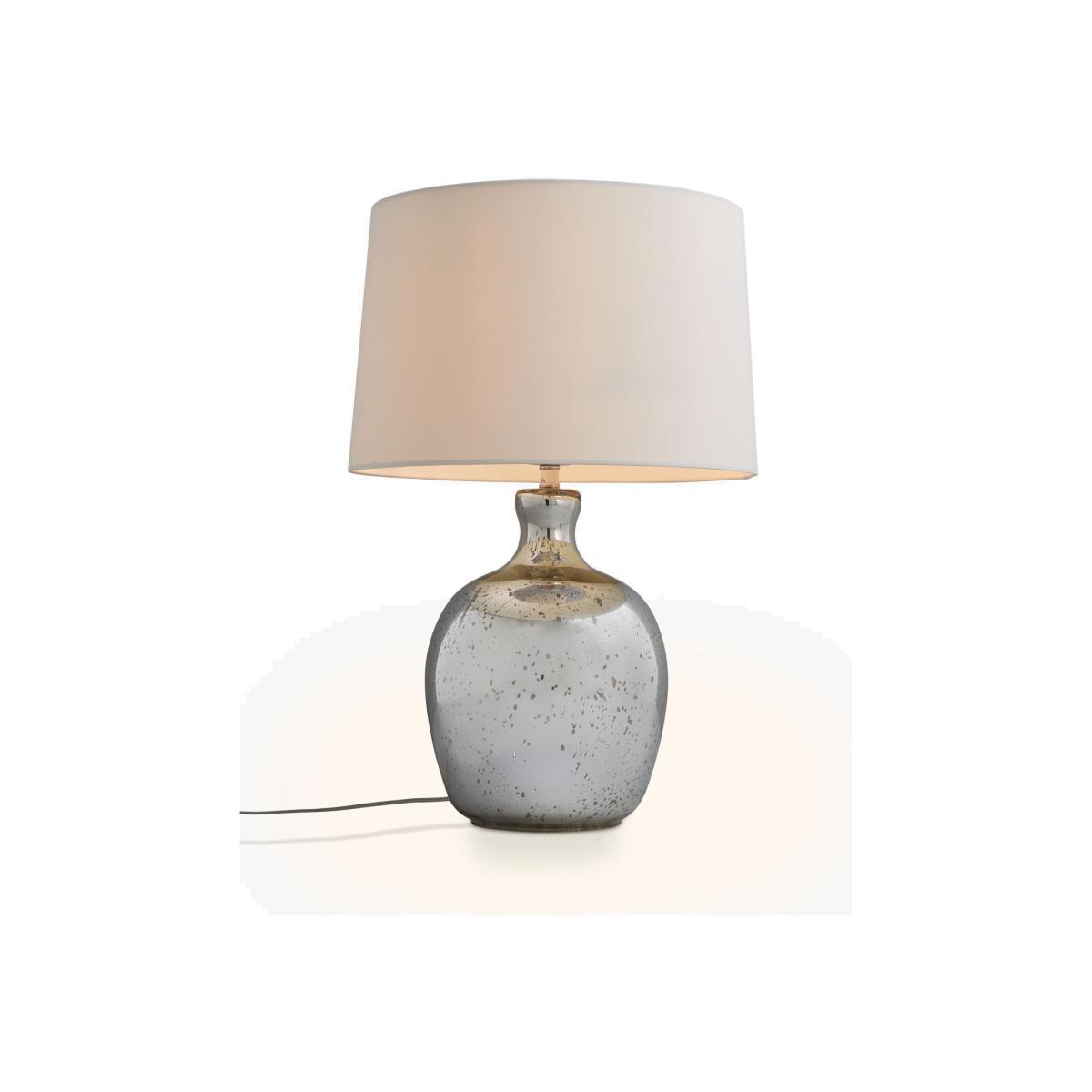 John Lewis & Partners Tabitha Distressed Mirror Table Lamp – image 1