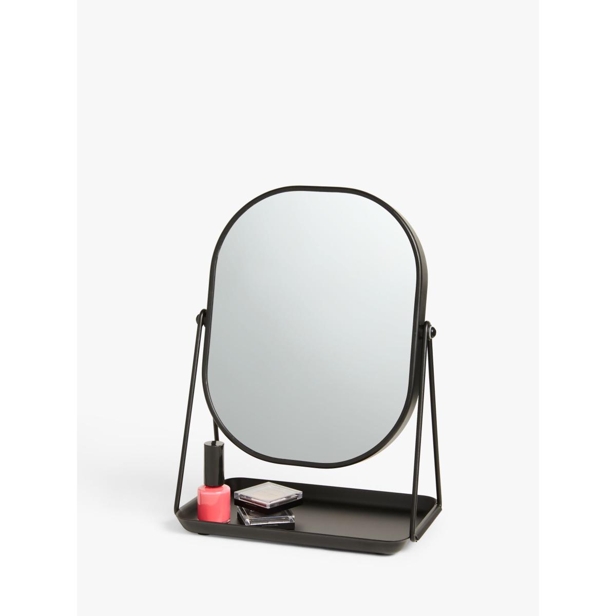 ANYDAY John Lewis & Partners Matt Black Pedestal Mirror – image 2