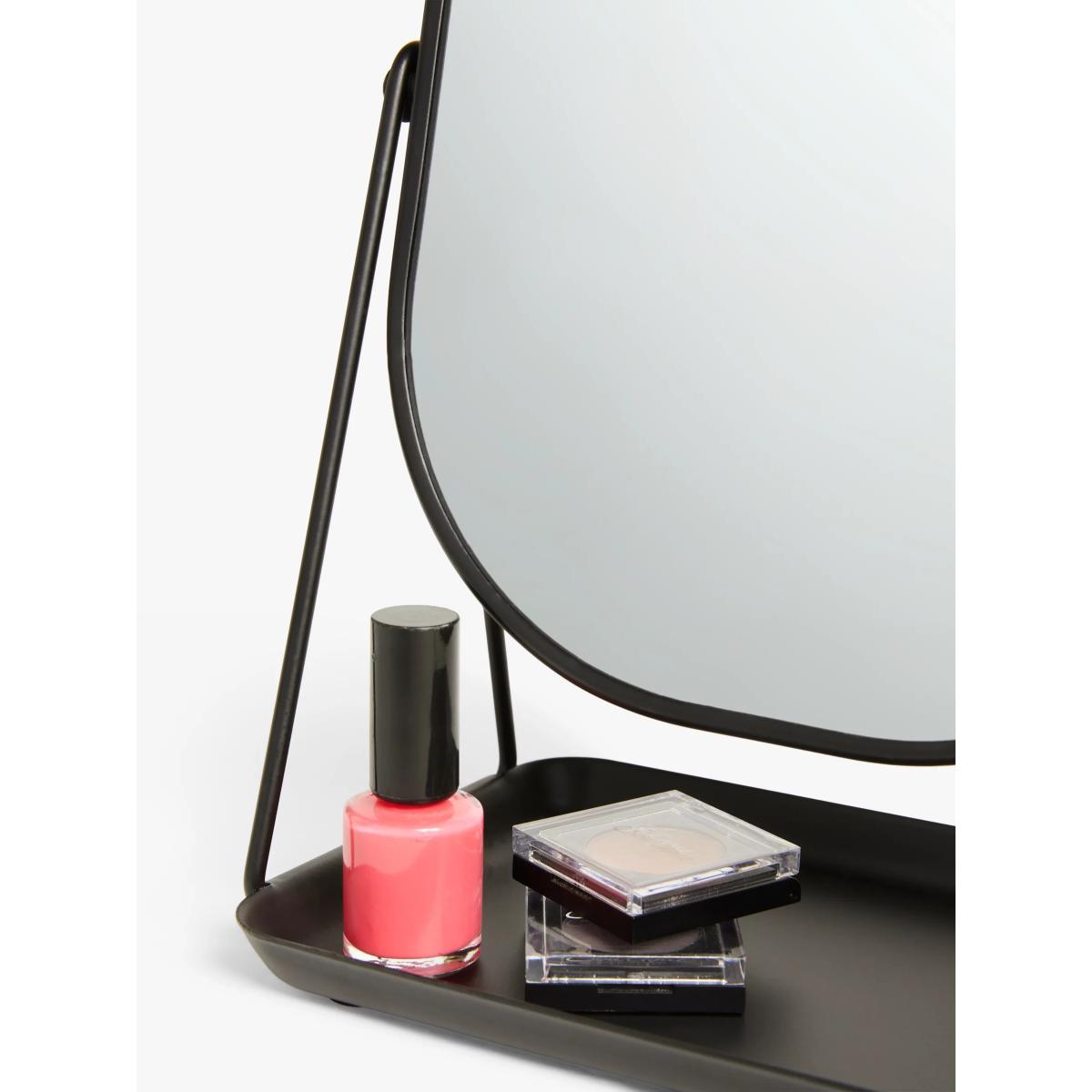 ANYDAY John Lewis & Partners Matt Black Pedestal Mirror – image 3