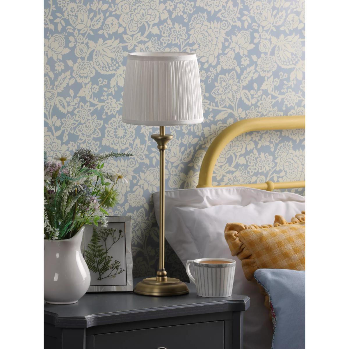 Laura Ashley Hemsley Touch Table Lamp, Brass – image 2