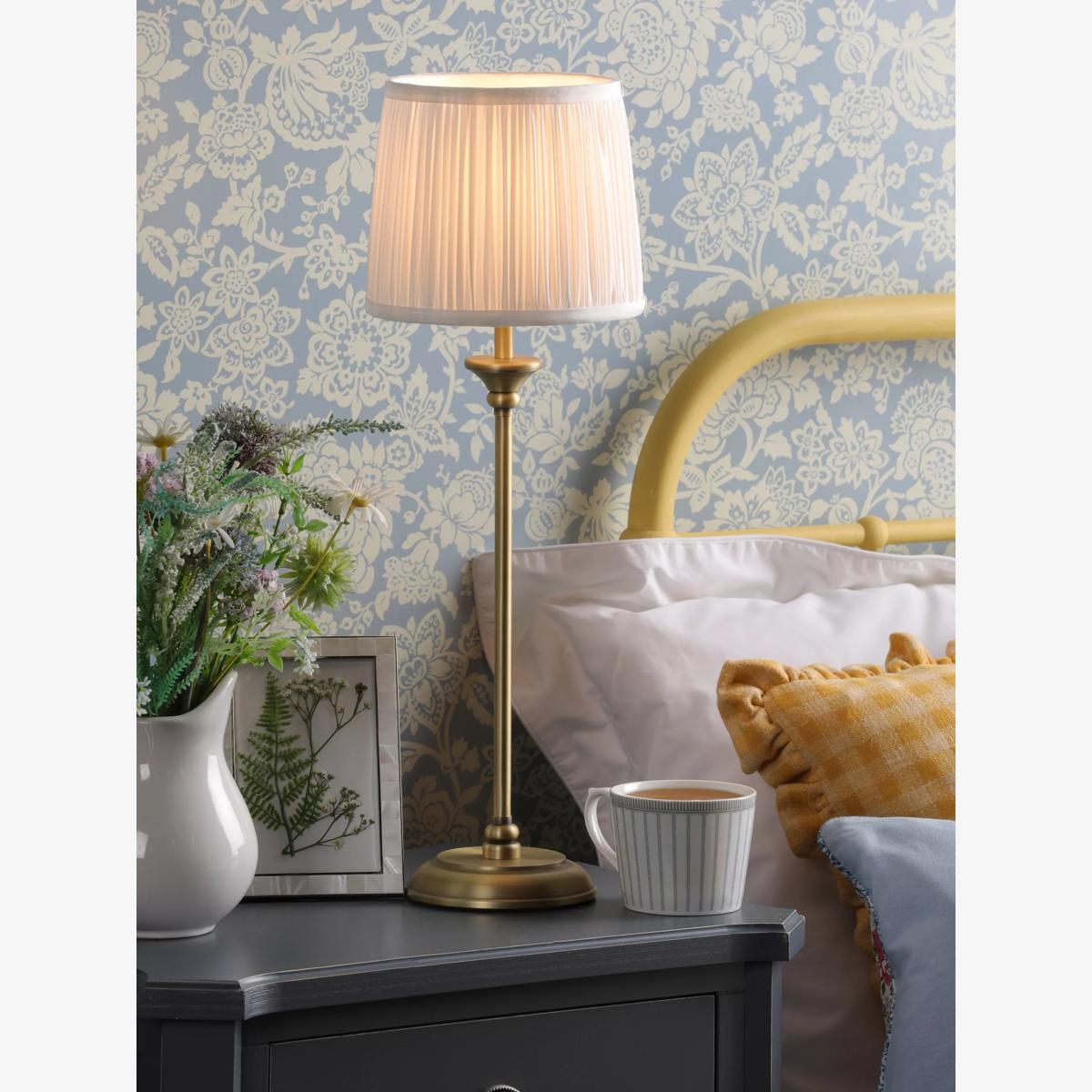 Laura Ashley Hemsley Touch Table Lamp, Brass – image 1