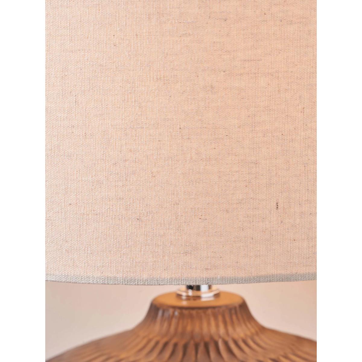 Pacific Lifestyle Cassius Bronze Ceramic Table Lamp, Metallic Brown – image 4
