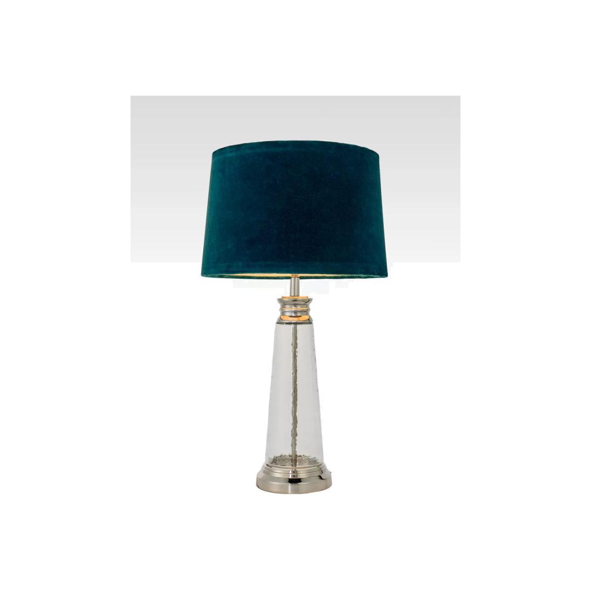 Bay Lighting Sienna Glass Table Lamp, Clear – image 1