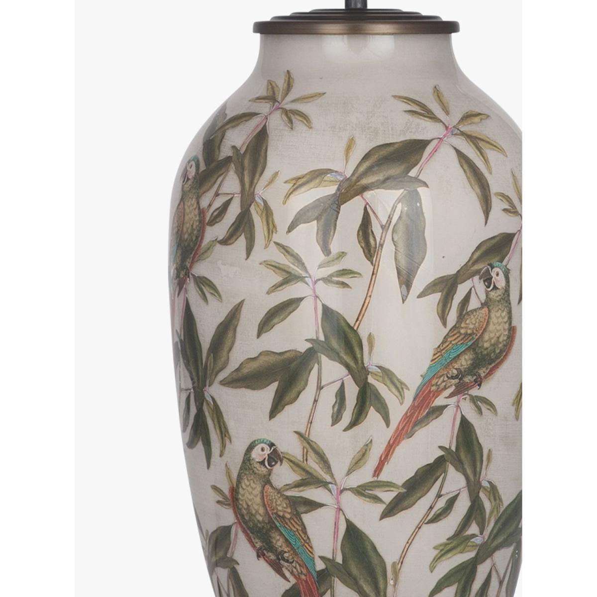 Jenny Worrall Parrot Glass Lamp Base, Tall, Natural, H47.5cm – image 3