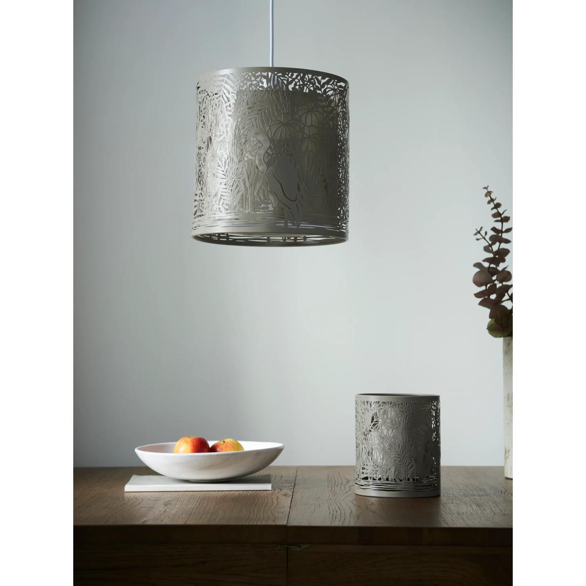 John Lewis & Partners Reeds Touch Table Lamp, Matt Grey – image 2