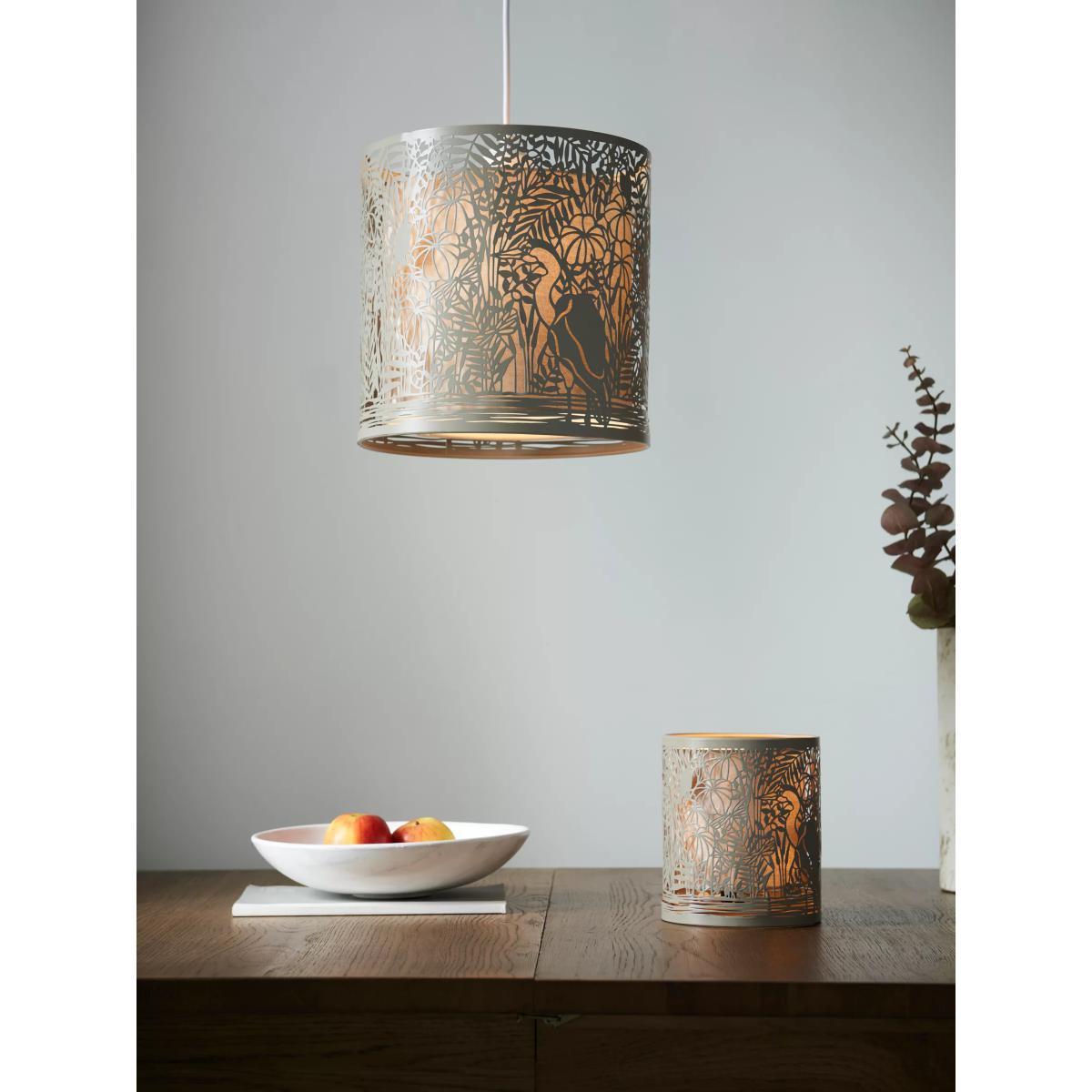 John Lewis & Partners Reeds Touch Table Lamp, Matt Grey – image 3