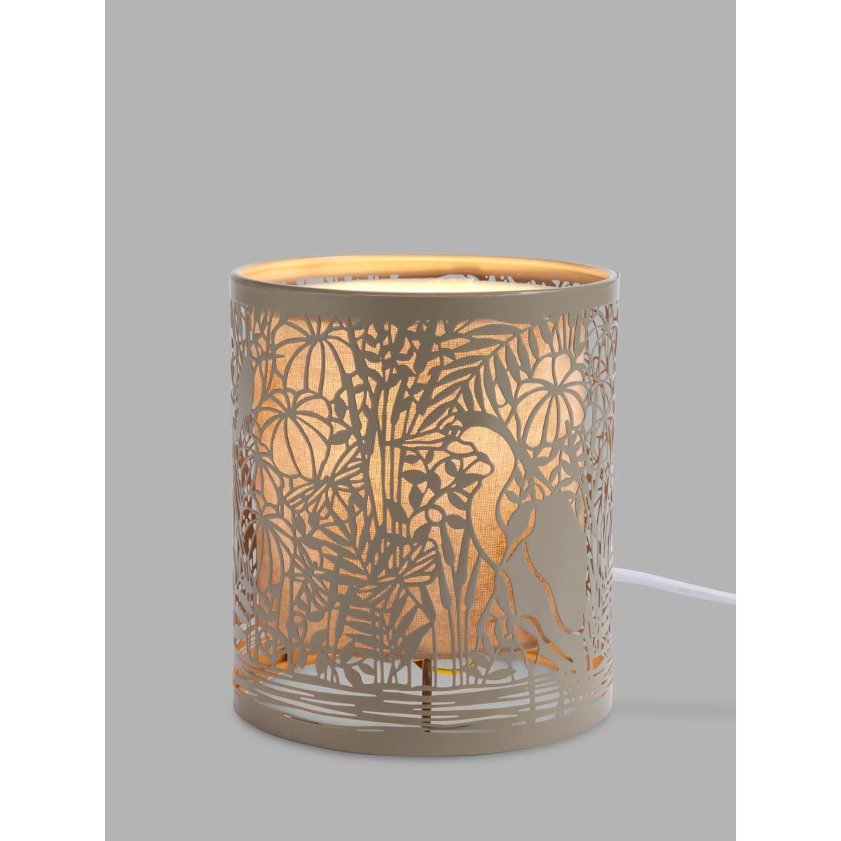 John Lewis & Partners Reeds Touch Table Lamp, Matt Grey – image 5