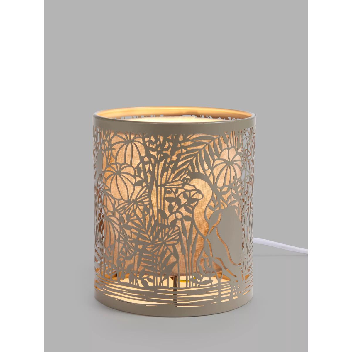 John Lewis & Partners Reeds Touch Table Lamp, Matt Grey – image 6