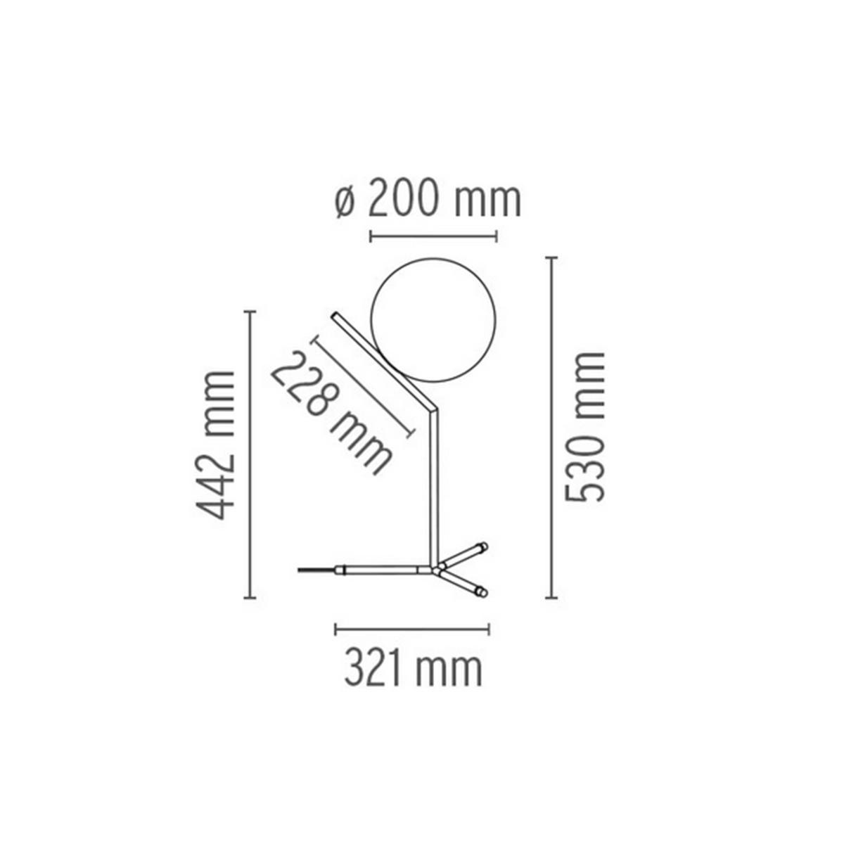 Flos IC T1 High Table Lamp, 20cm – image 11