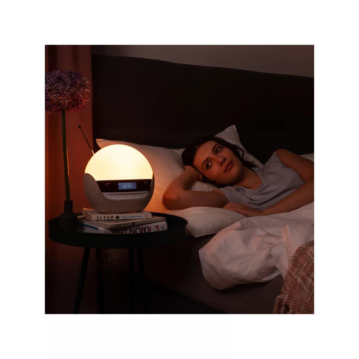 Lumie Bodyclock Luxe 750DAB Wake up to Daylight Table Lamp – image 7