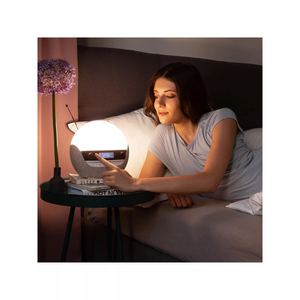 Lumie Bodyclock Luxe 750DAB Wake up to Daylight Table Lamp – image 8