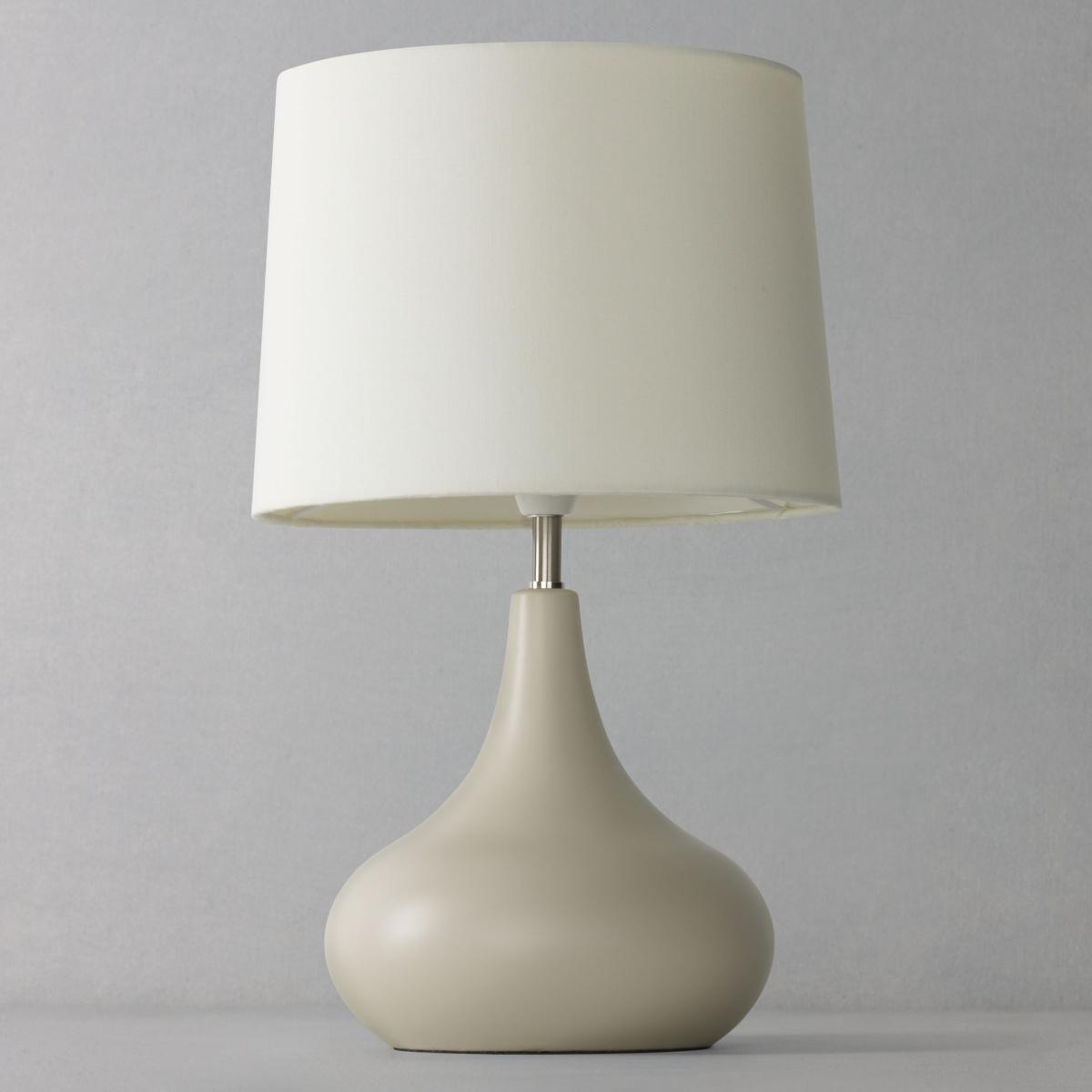 John Lewis & Partners Laura Touch Lamp, Putty – image 3