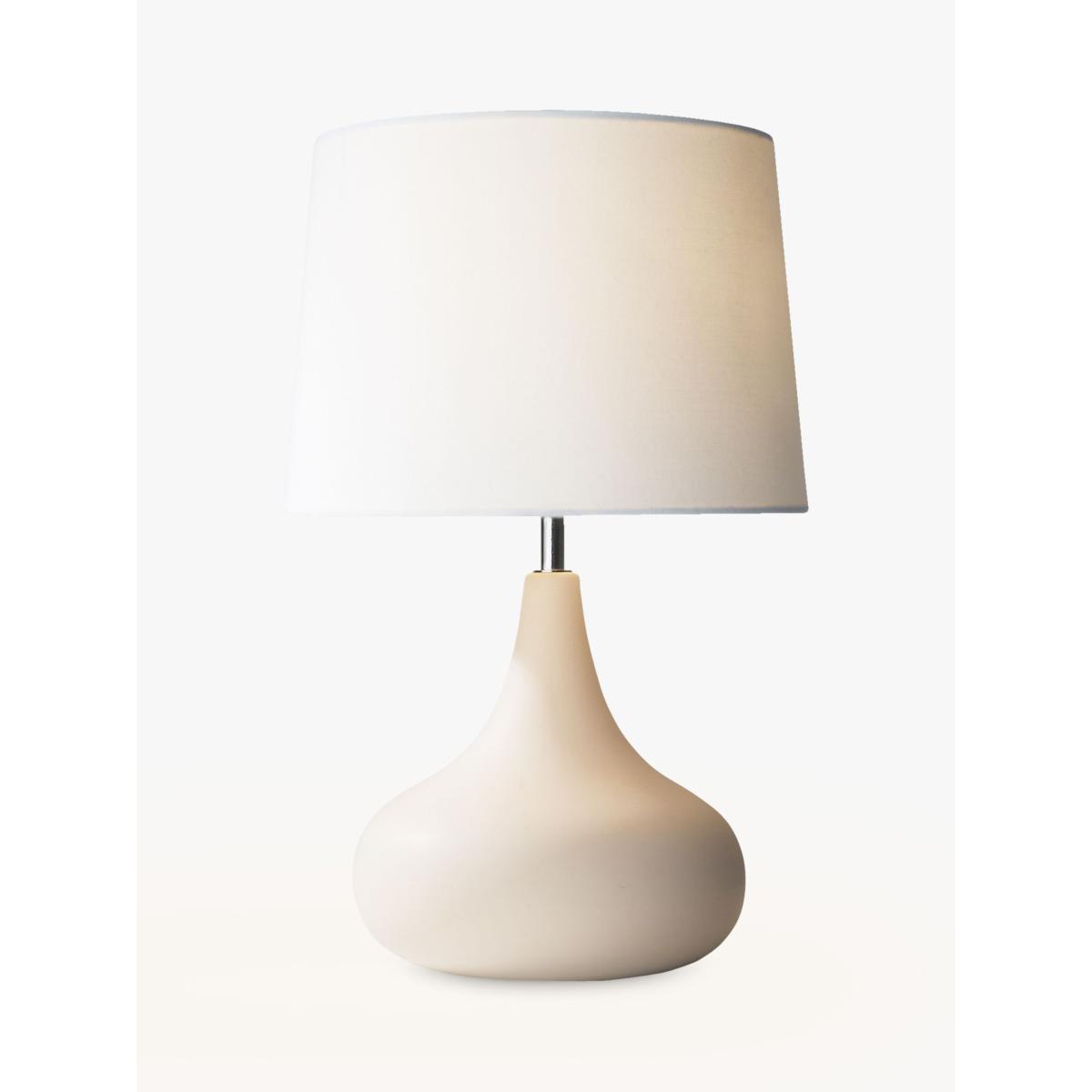 John Lewis & Partners Laura Touch Lamp, Putty – image 4