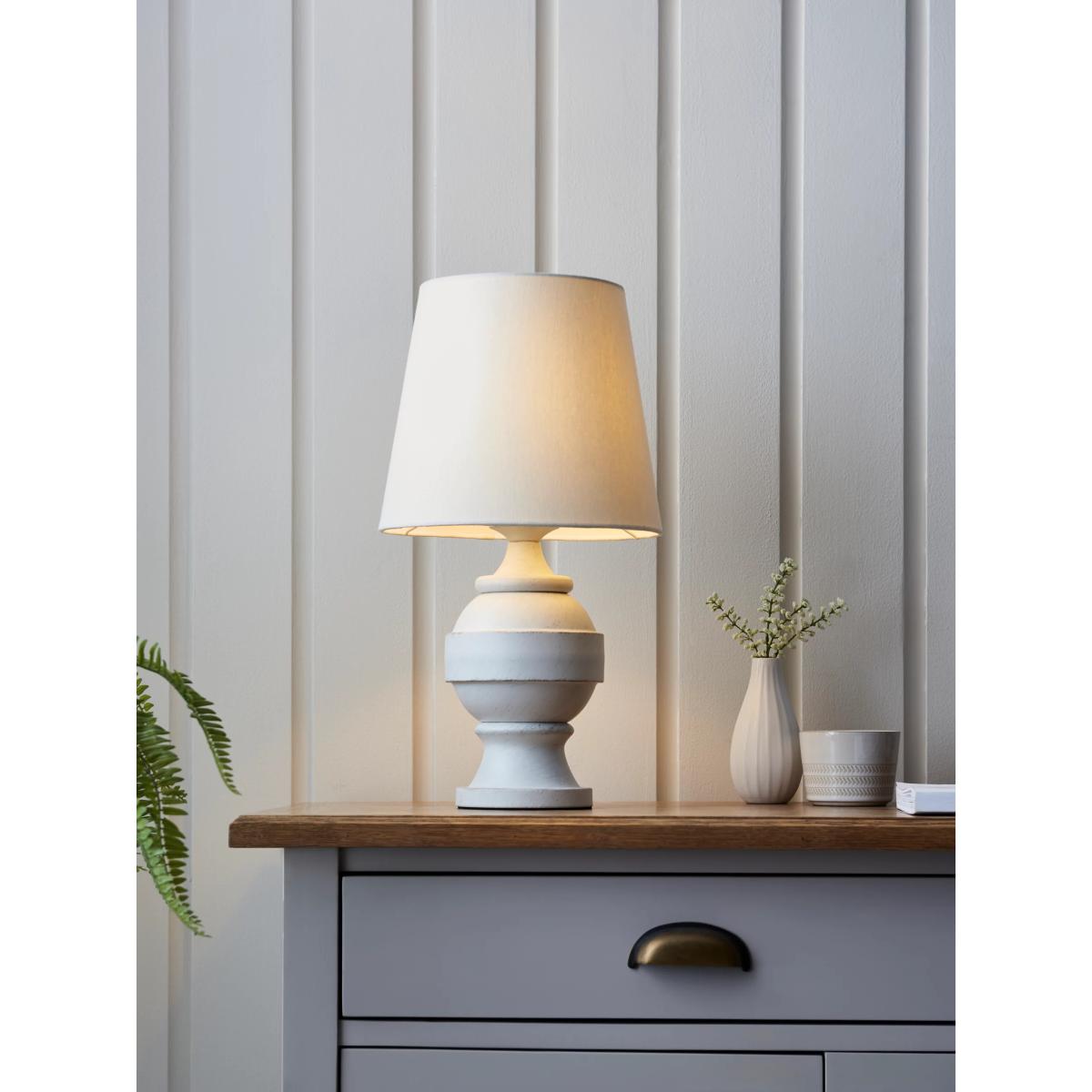 John Lewis Carlita Table Lamp, White – image 7