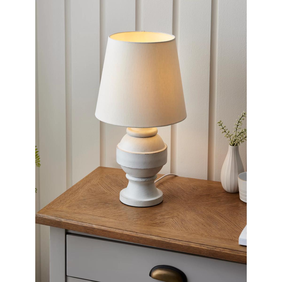 John Lewis Carlita Table Lamp, White – image 8