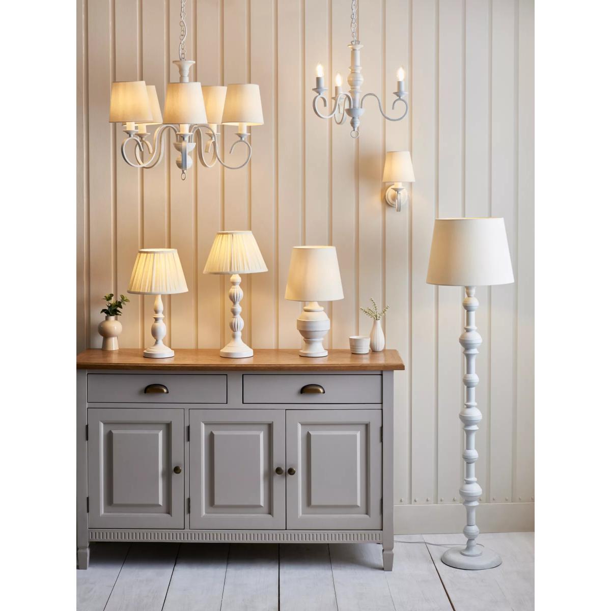 John Lewis Carlita Table Lamp, White – image 10