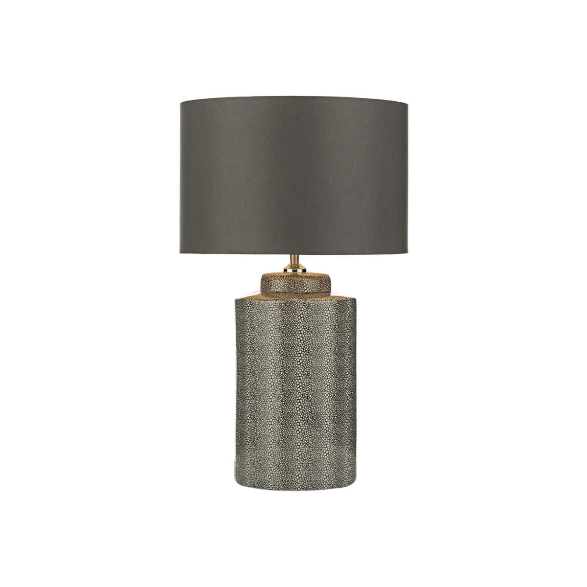 dar lighting IGO4239 Igor Table Lamp Grey Stingray Base Only