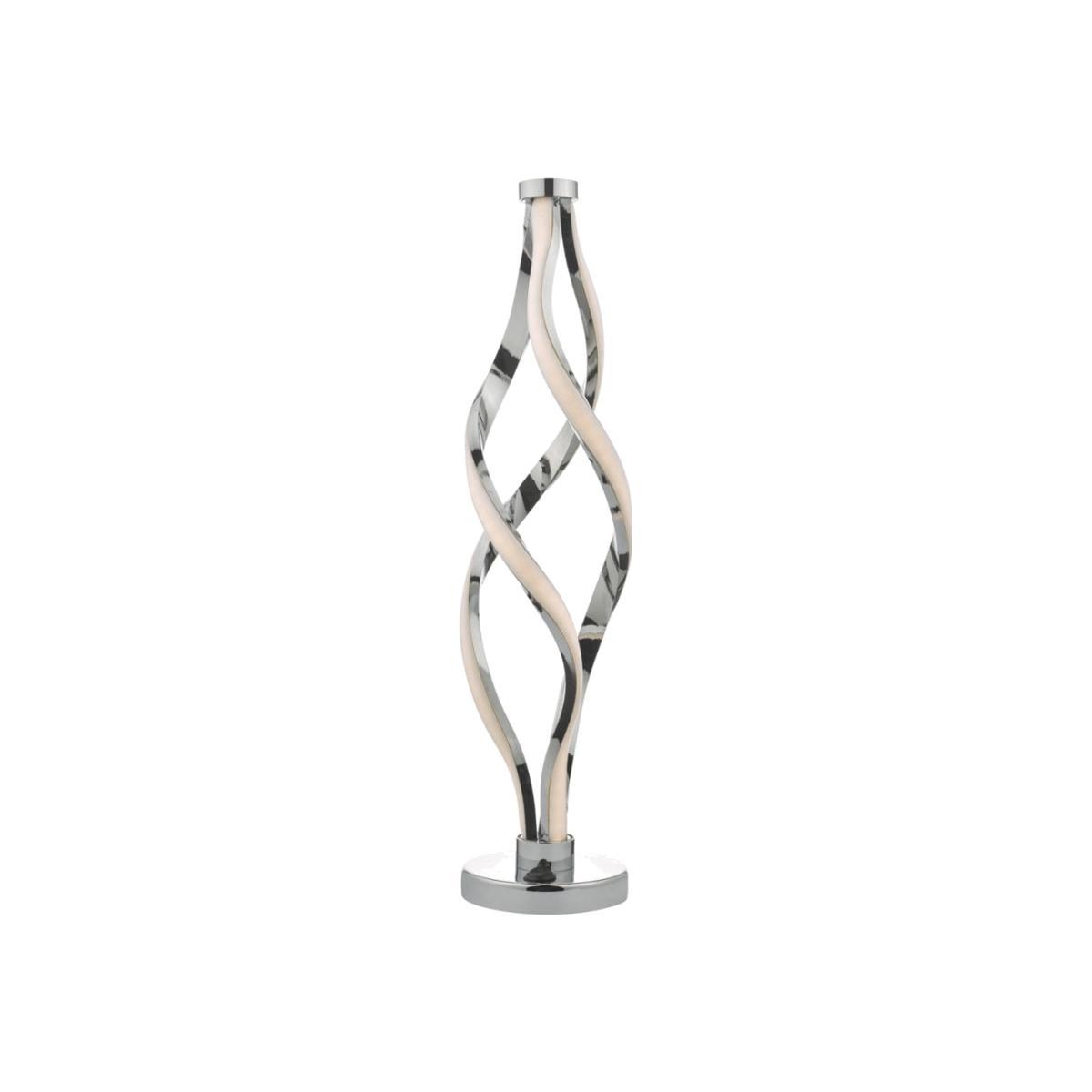 dar lighting JIV4268 Jive Ribbons LED Table Lamp Aluminium and Opal – image 1