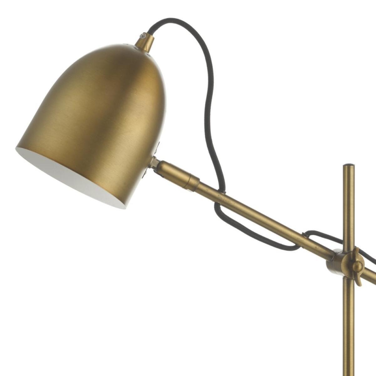 dar lighting MEN4263 Mendal Task Lamp Bronze and Marble – image 2
