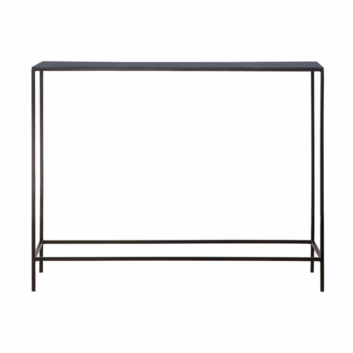 Calgary Metal Console Table - Dark Grey – image 2