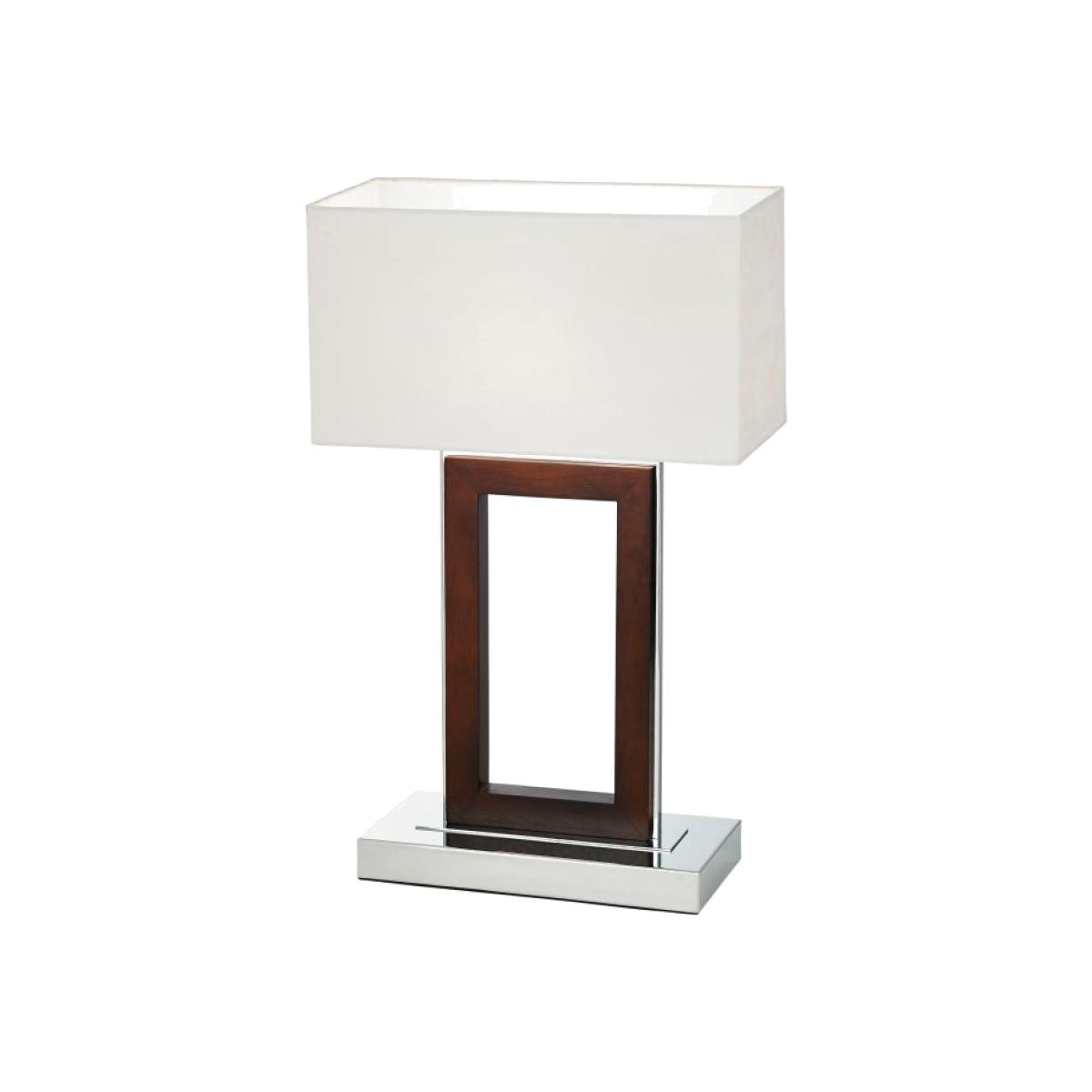 Pistoia Table Lamp - Dark Wood