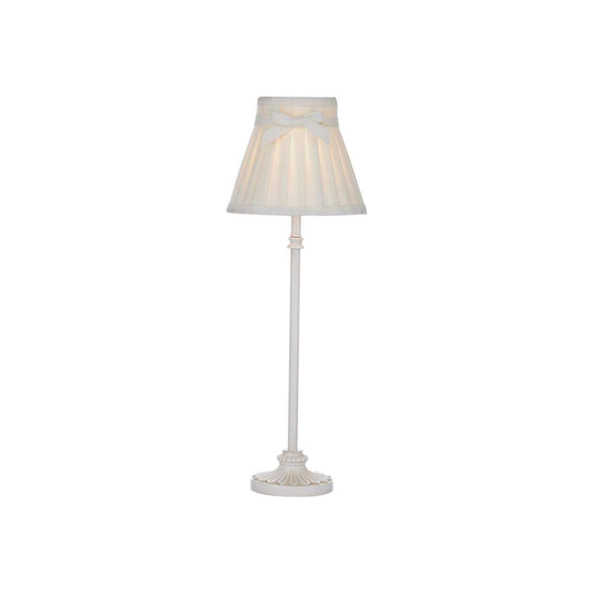 dar lighting JUD4133-X Judy Table Lamp Cream with Shade