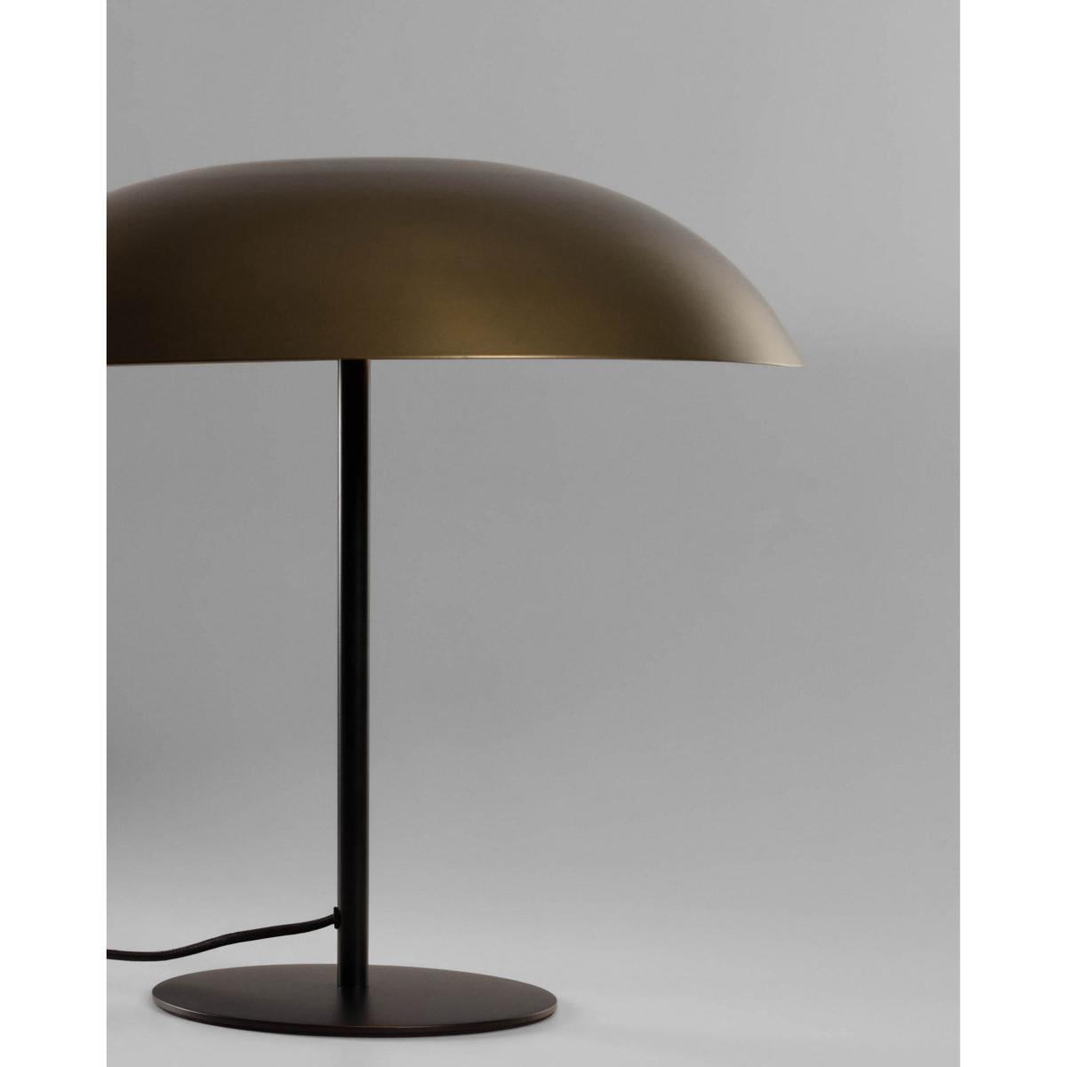 Carlisa table lamp in metal UK adapter – image 3