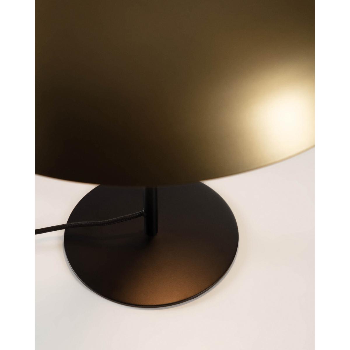 Carlisa table lamp in metal UK adapter – image 4