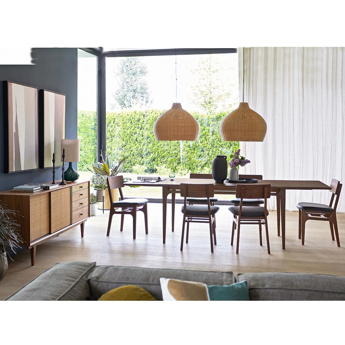 Juna Glass & Linen Table Lamp – image 5