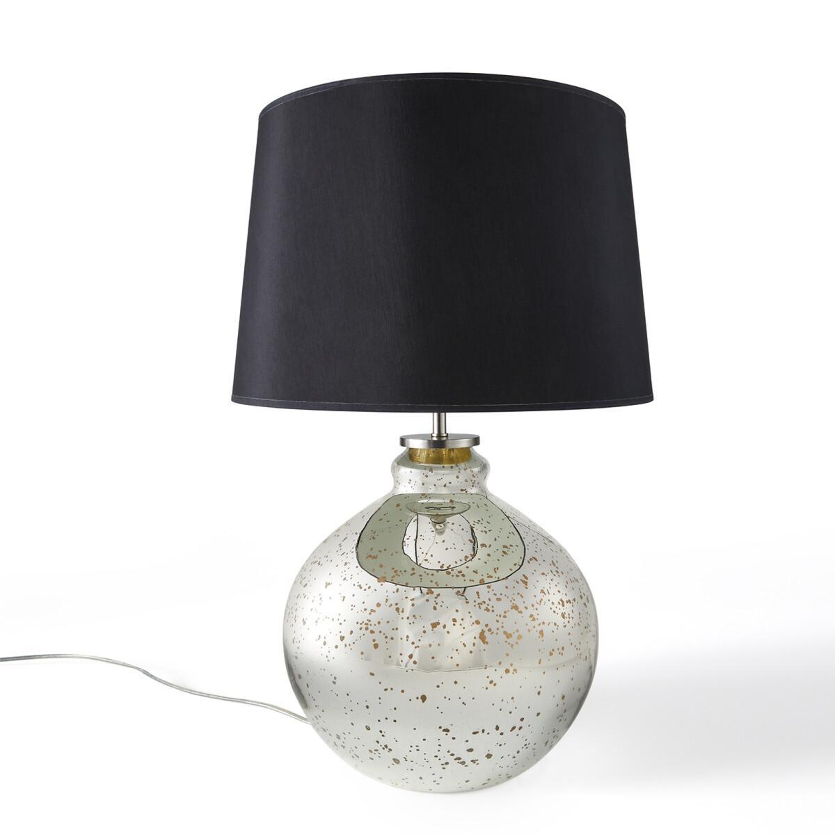 Elda Mercurised Glass Lamp Base – image 2