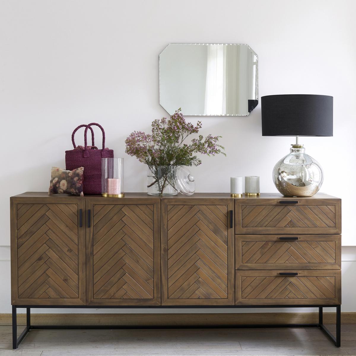 Elda Mercurised Glass Lamp Base – image 5