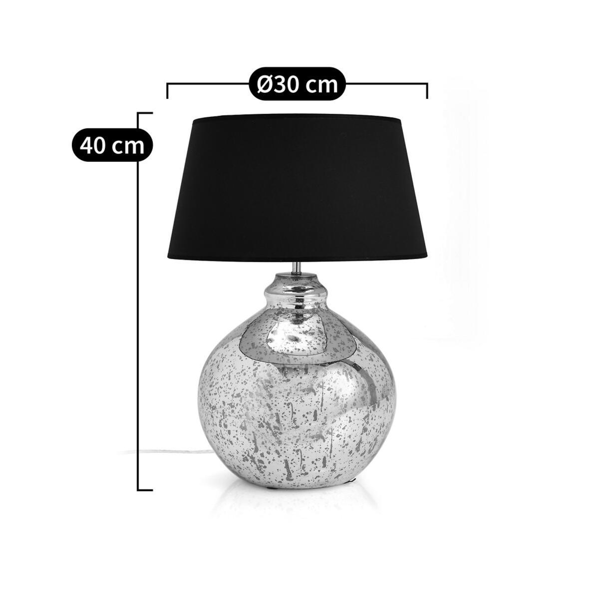 Elda Mercurised Glass Lamp Base – image 7