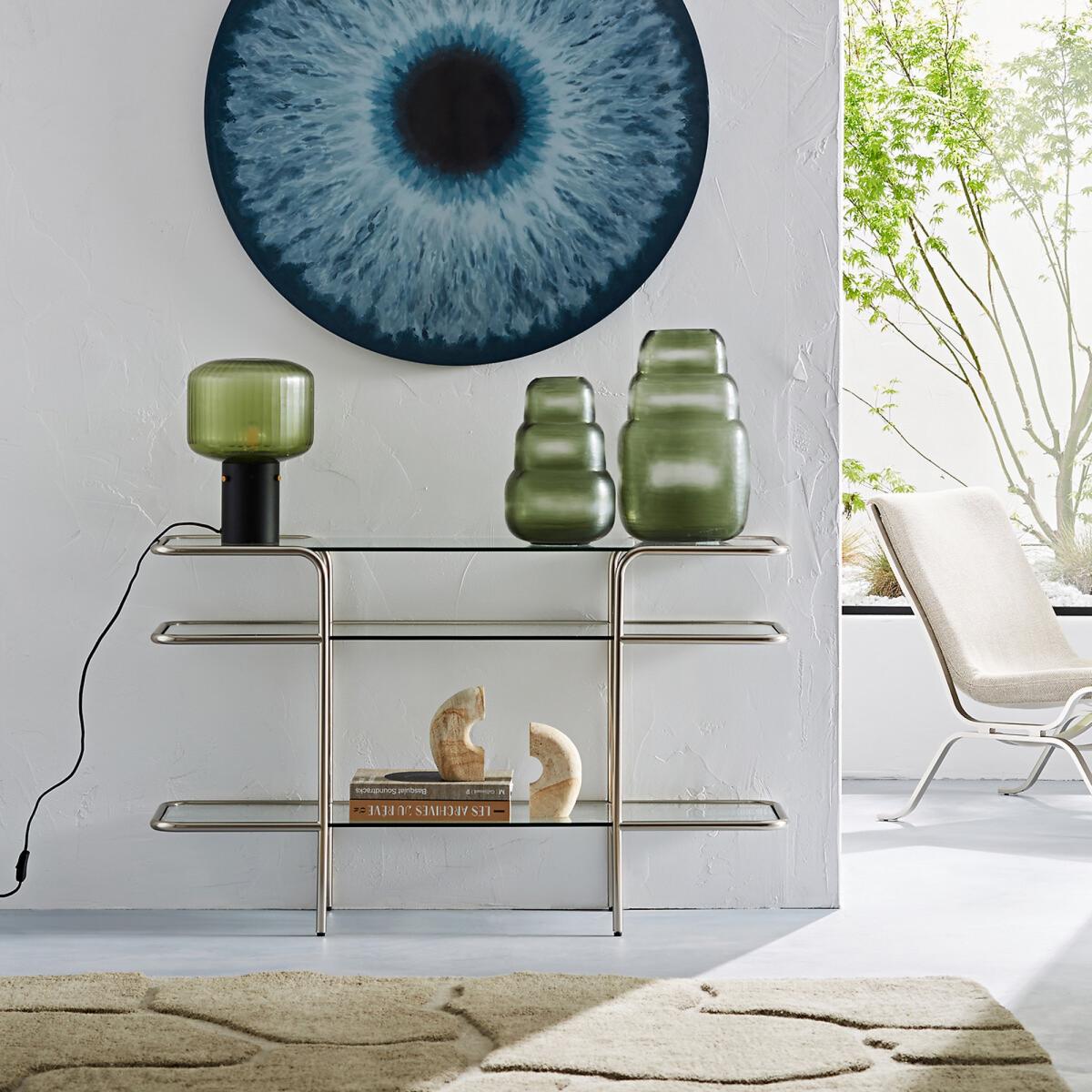 Kiwango Blown Tinted Glass Table Lamp – image 13