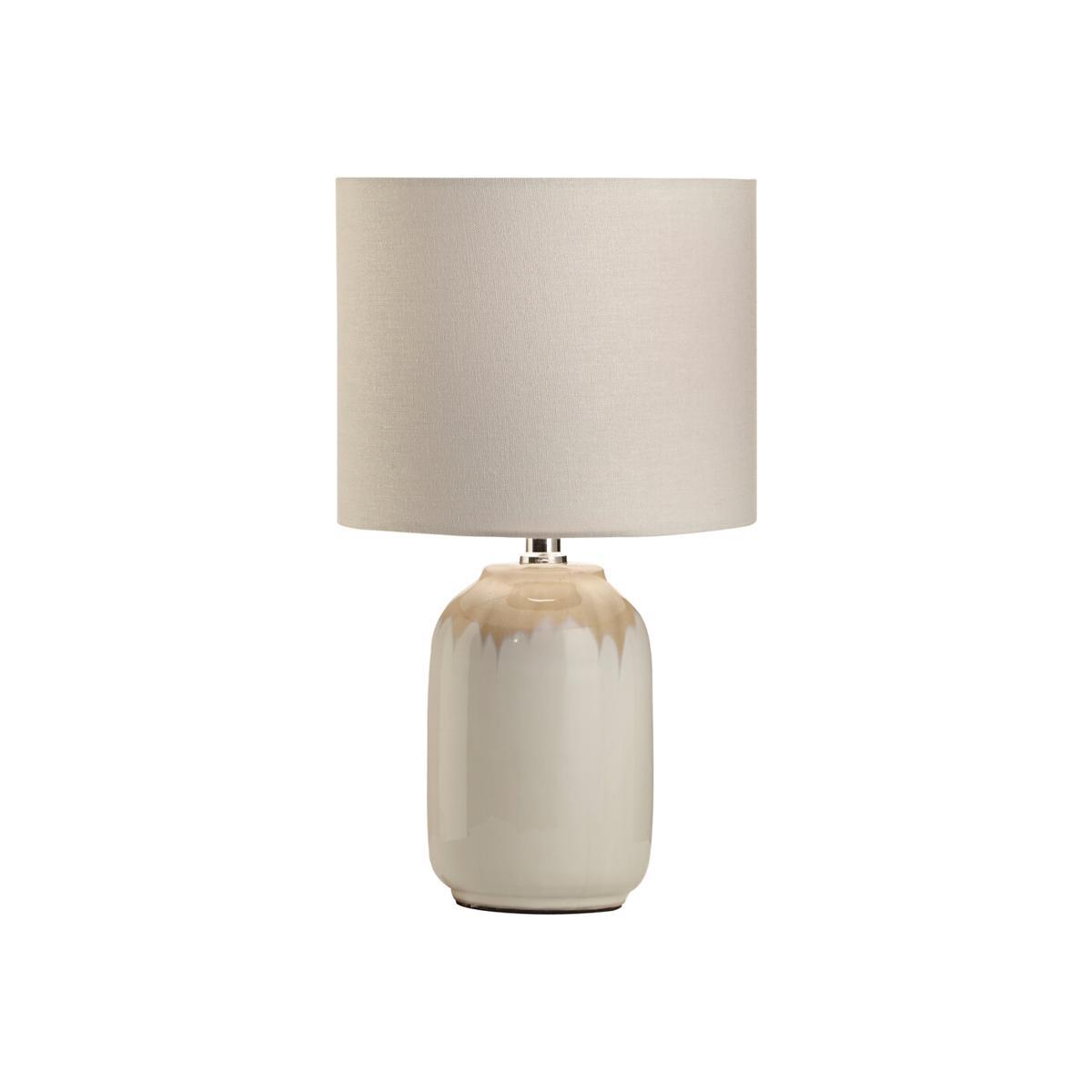 Hand Glazed Drip Effect Ceramic Table Lamp – image 1